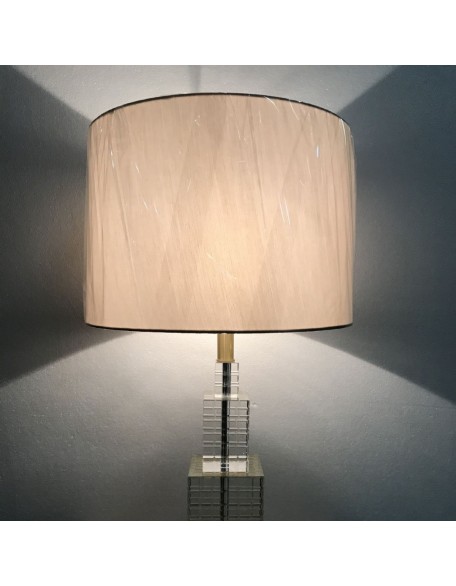 European modern simple and beautiful creative crystal table lamp